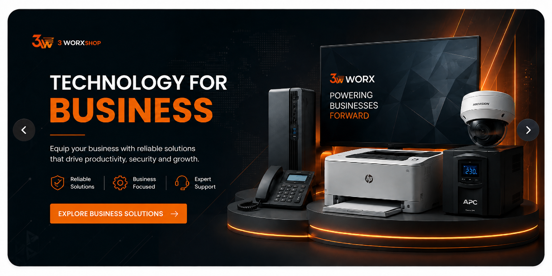 3 Worx Shop promo