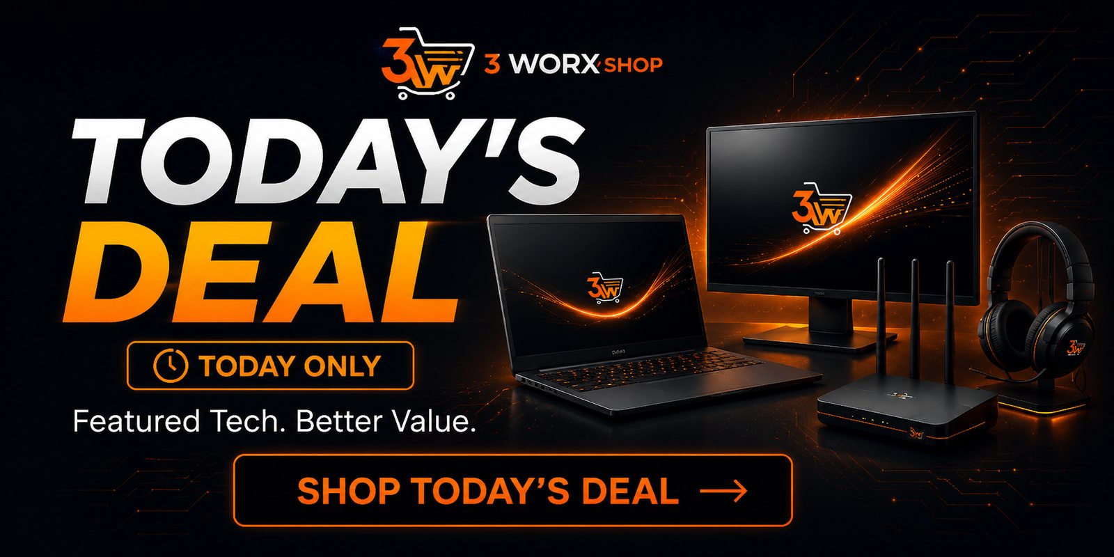 3 Worx Shop promo