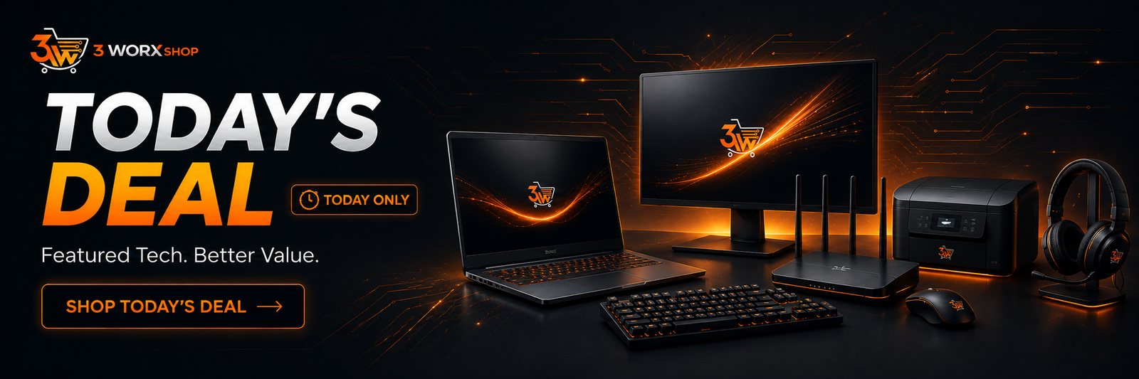 3 Worx Shop promo