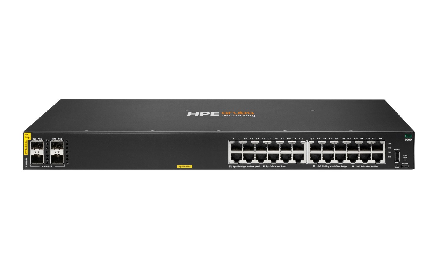 HPE ANW 6000 24G CL4 4F 370W Sw