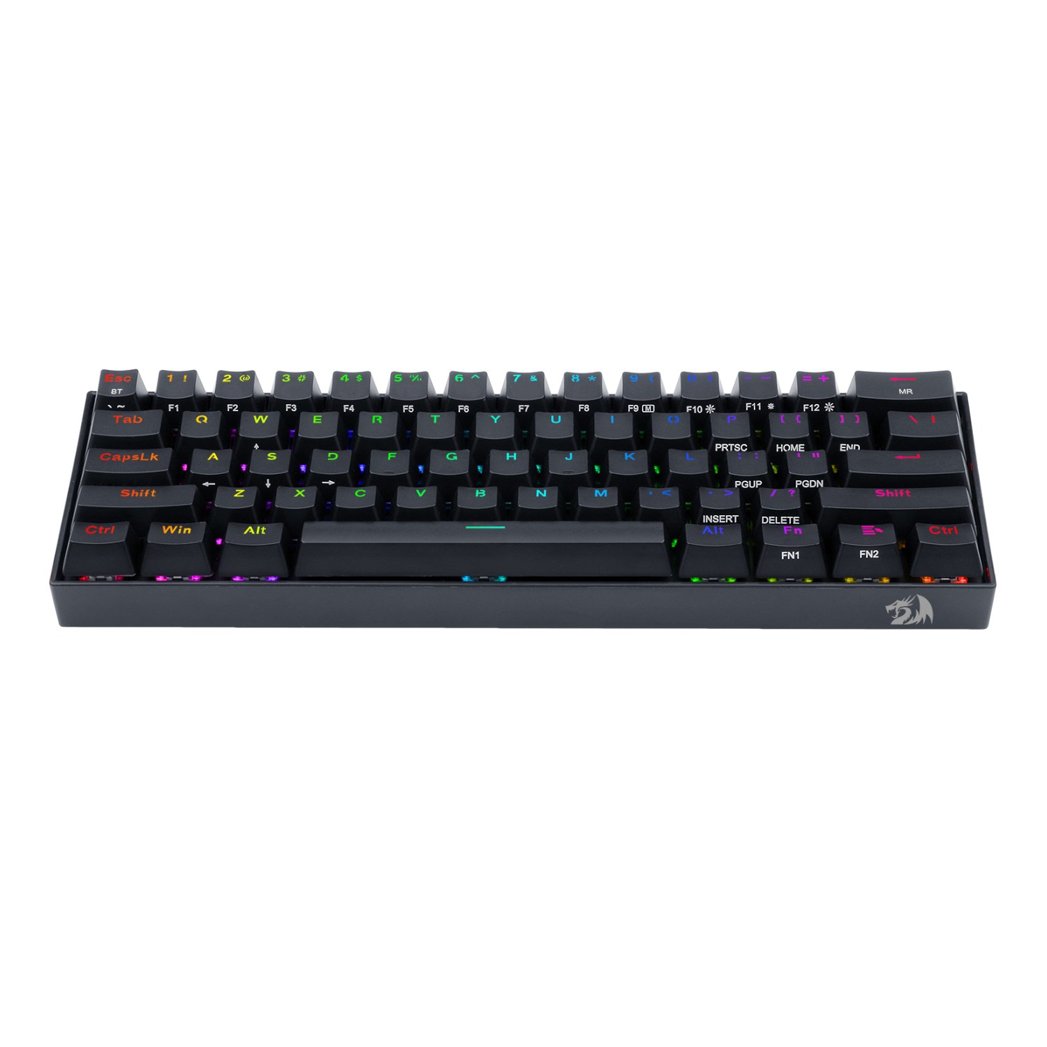 Redragon Draconic PRO Mechanical 61 Key, Bluetooth 5.0, Black (RD-K530RGB-PRO)
