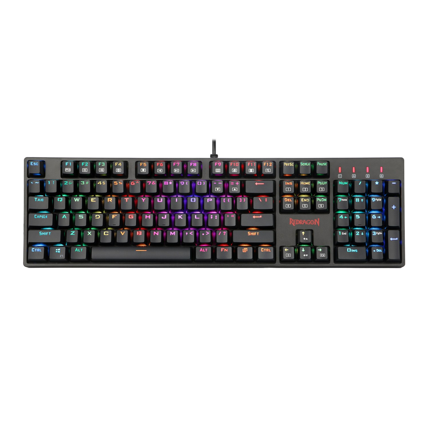 Redragon Surara Mechanical RGB Gaming Keyboard - Black