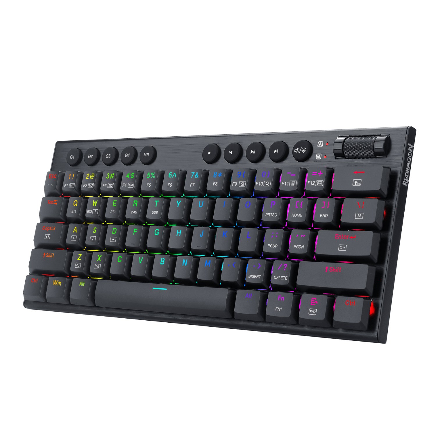 Redragon Horus Mini 61Key Red Switch RGB Low Profile Gaming (RD-K632-RGB)