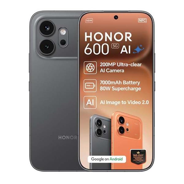 Honor 600 256GB Dual SIM Black