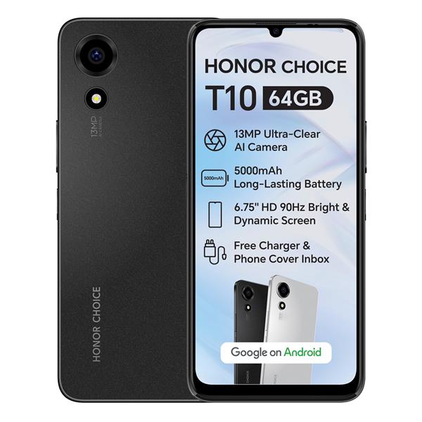 Honor Choice T10 64GB Dual SIM Black