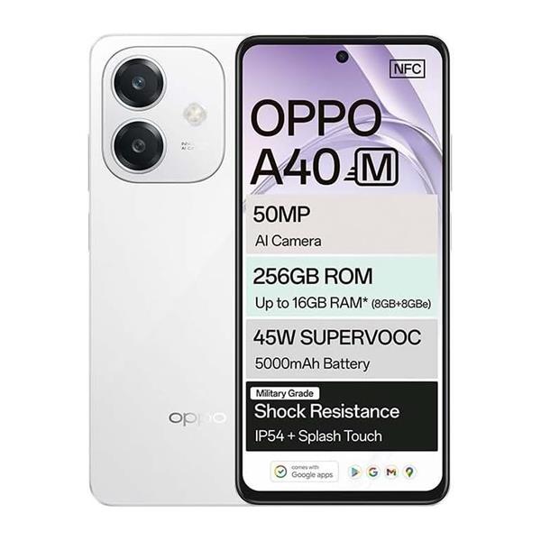Oppo A40M 256GB Dual SIM White