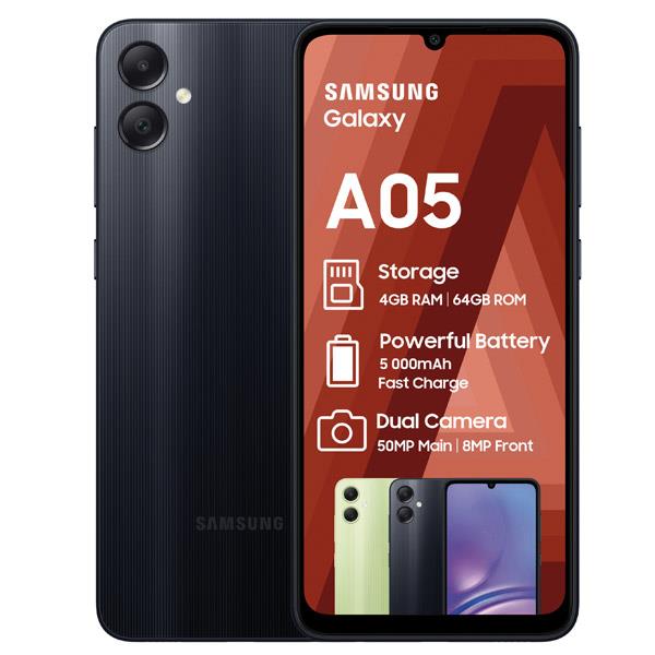 Samsung Galaxy A05 64GB Dual SIM Black
