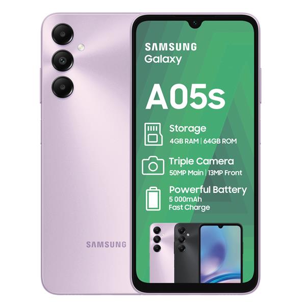 Samsung Galaxy A05s 128GB Dual SIM Light Violet