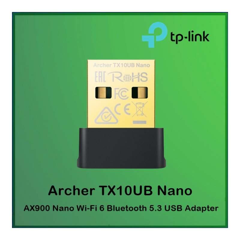 TP-Link AX900 Nano Wi-Fi 6 Bluetooth USB Adapter