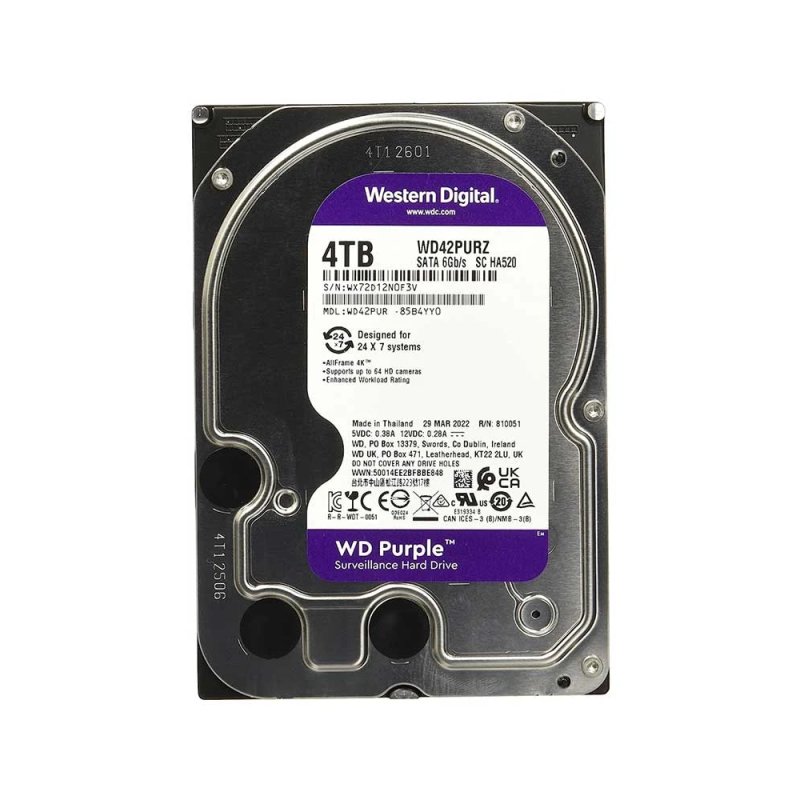WD Purple PRO 24TB 3.5" SATA Internal HDD