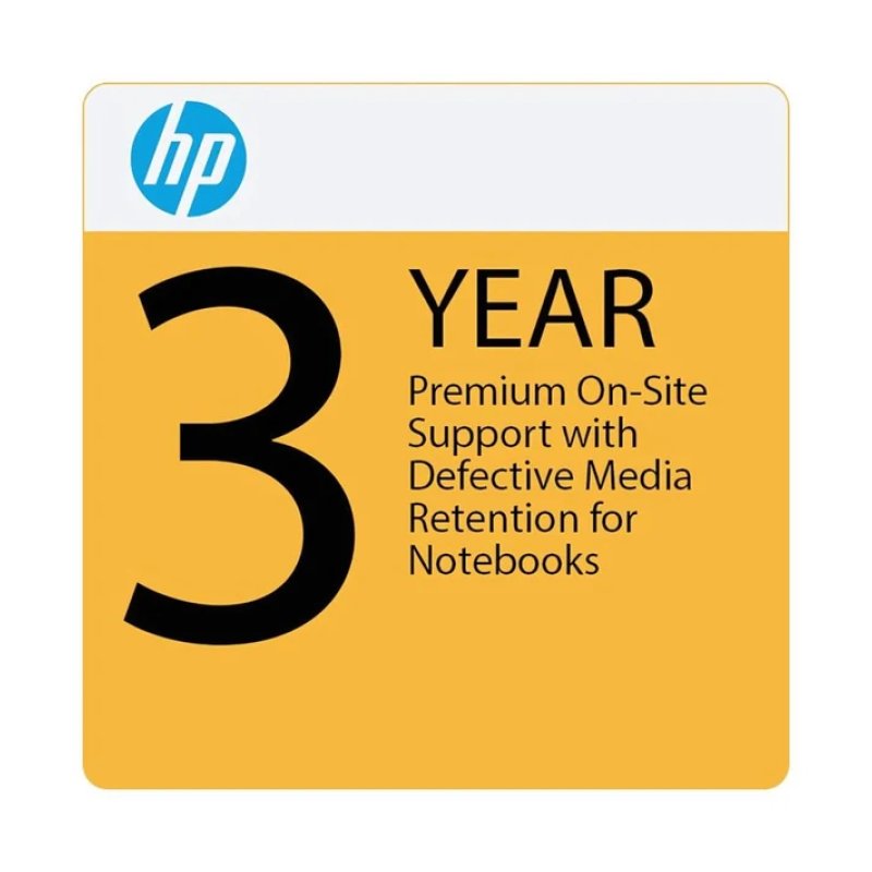 HP 3-Year Premium Onsite Notebook Warranty