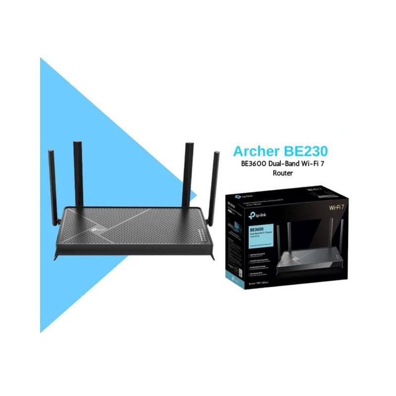 TP-Link BE3600 Dual Band Wi-Fi 7 Router