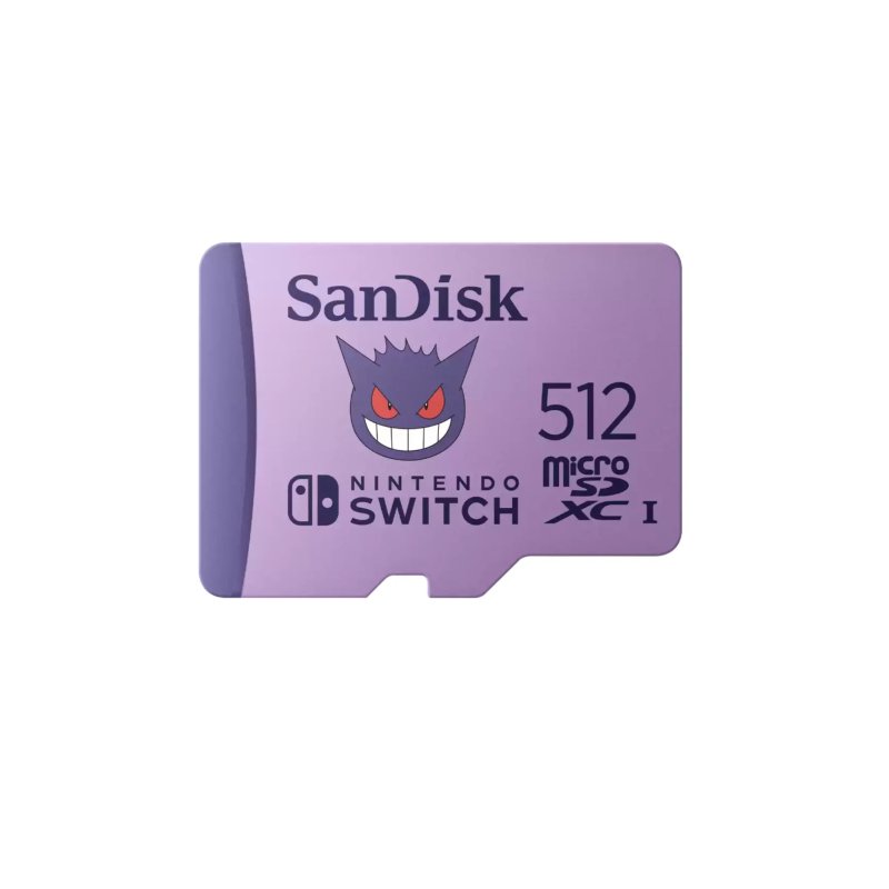 SanDisk microSDXC UHS-I Card 512GB for Nintendo Switch - Pokemon Edition
