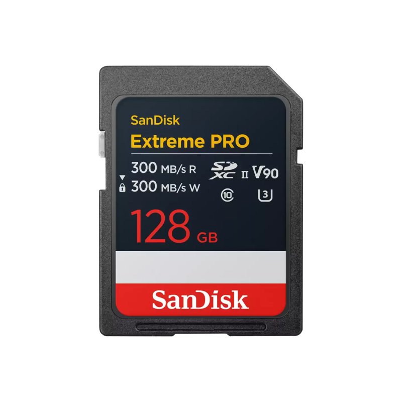 SanDisk Extreme PRO SDXC Memory Card 128GB