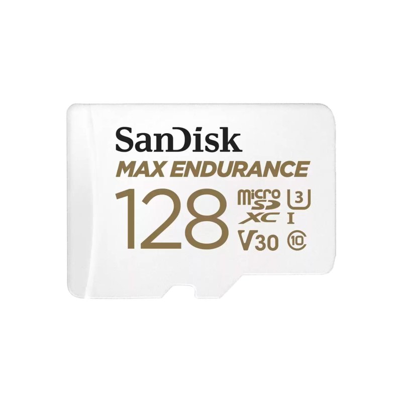SanDisk MAX ENDURANCE microSDXC 128GB + SD Adapter