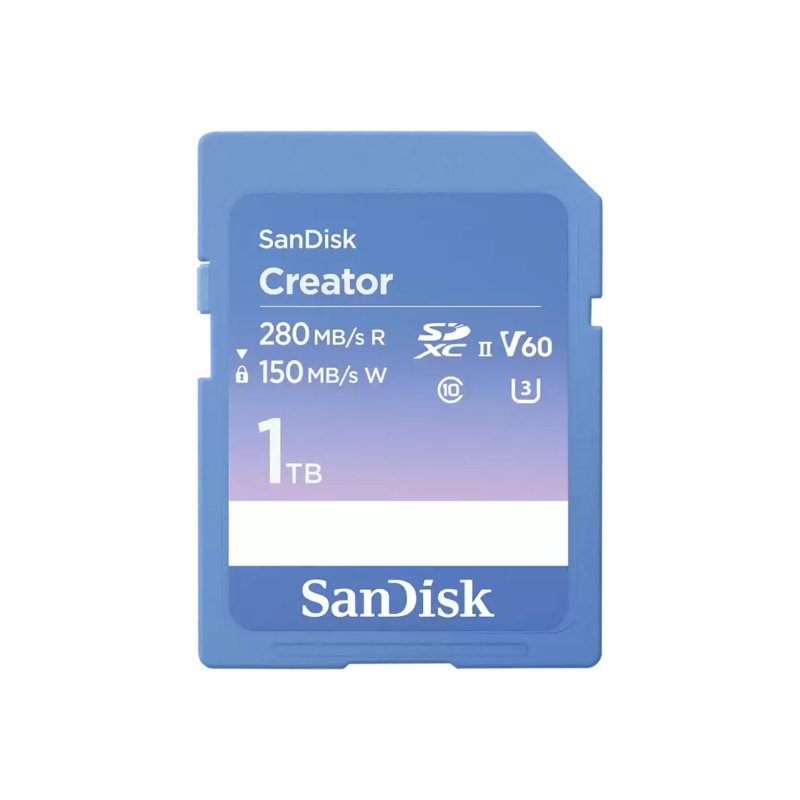 SanDisk Creator SD UHS-II Card 1TB