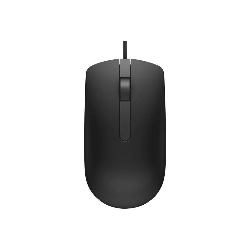 Dell MS116 Black Ambidextrous USB Mouse