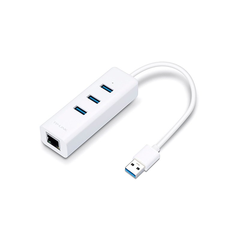 TP-Link USB 3.0 3-Port Hub & Gigabit Ethernet Adapter