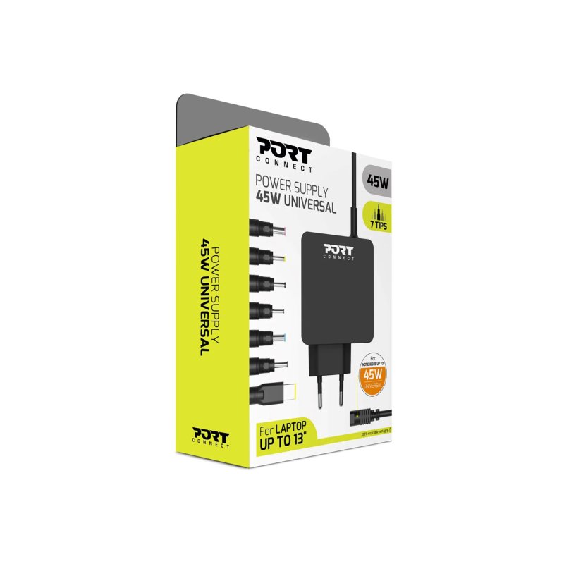 Port 45W Universal AC Adapter