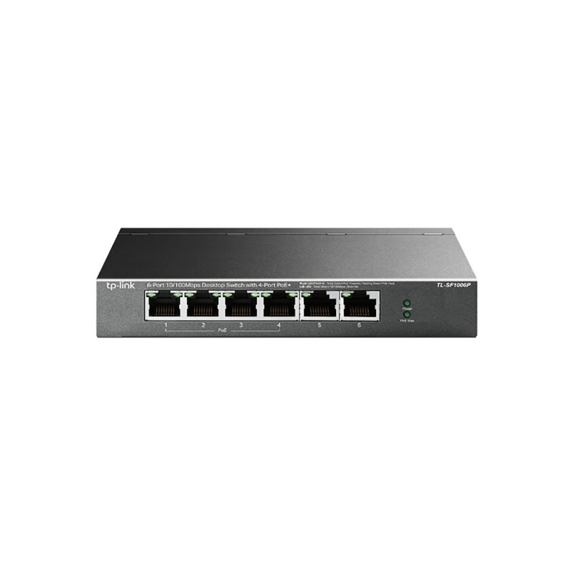 TP-Link 6 Port Unmanaged POE Desktop Switch