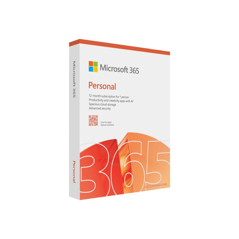 Microsoft 365 Personal ENGL 1 Year Subscription - AFRICA ONLY