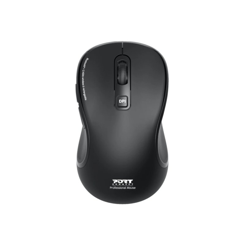 Port Essential Wireless Black Mouse