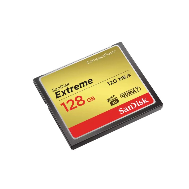 SanDisk Extreme Compact 128GB Flash Memory Card