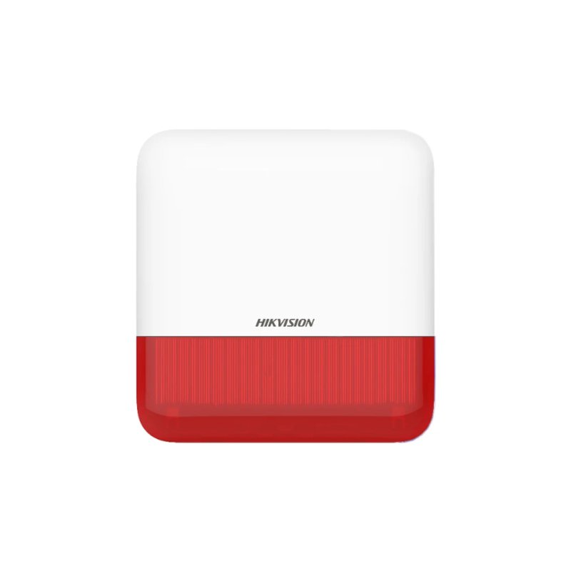 Hikvision AX Pro Red Wireless Outdoor Sounder