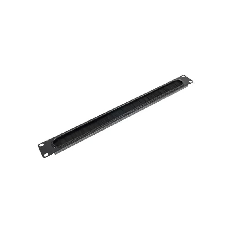 Zone 1U Extended Black Brush Panel