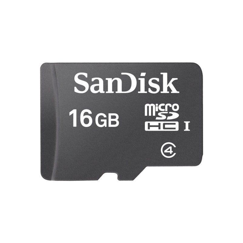Sandisk 16GB Class 4 MicroSDHC Card