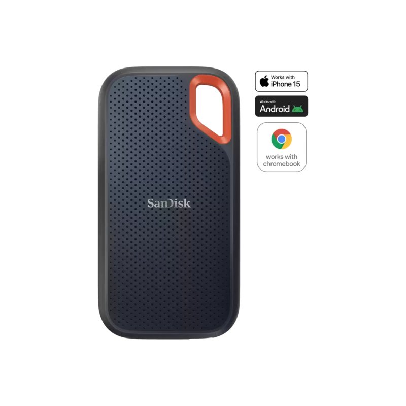 Sandisk Extreme Pro 2TB USB-C IP55 Drop-Resistance Portable SSD