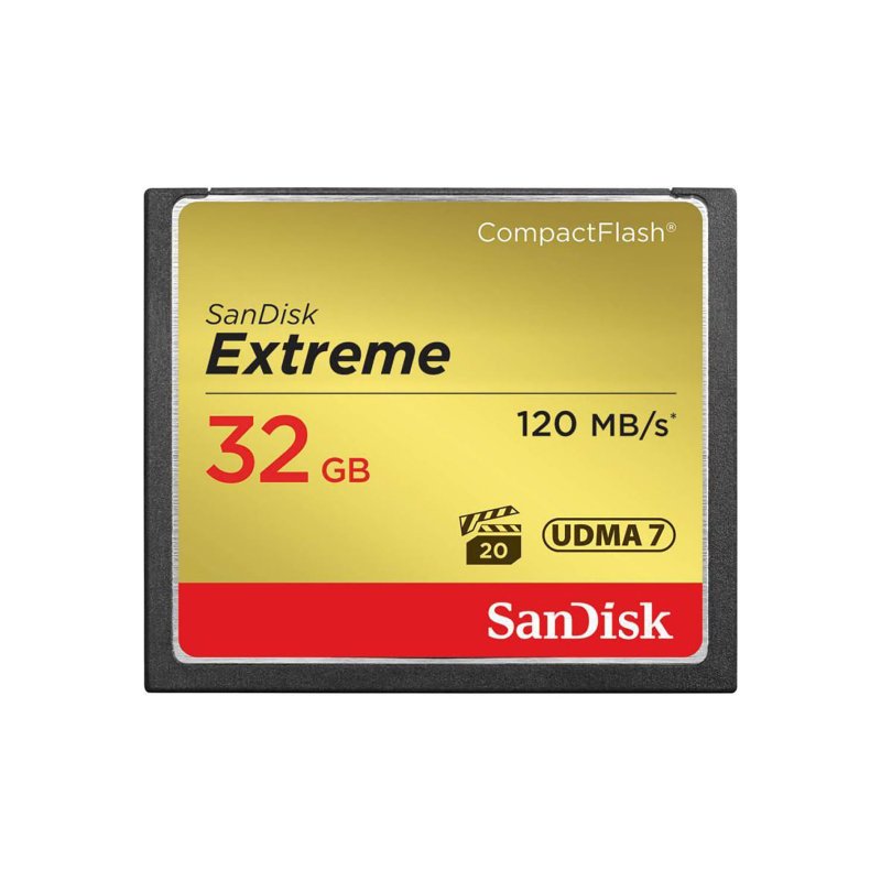 SanDisk Extreme Compact 32GB Flash Memory Card
