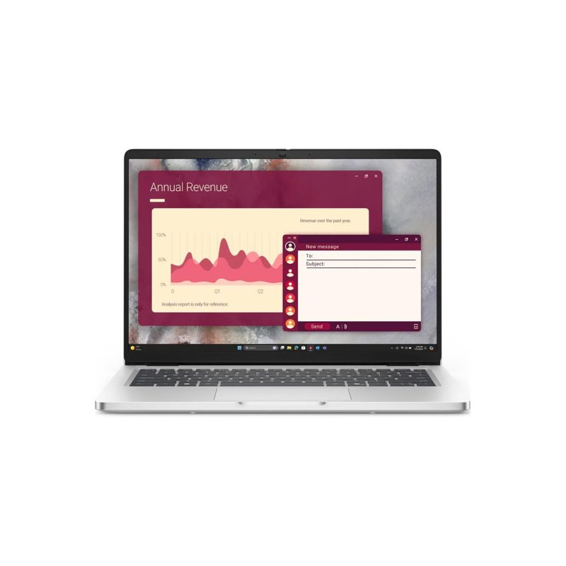 Dell Pro 14 14" Core 7-150U 8GB 512GB Win 11 Pro Notebook