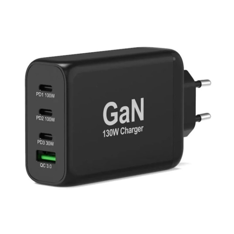 Port 130W Type-C GaN AC Adapter