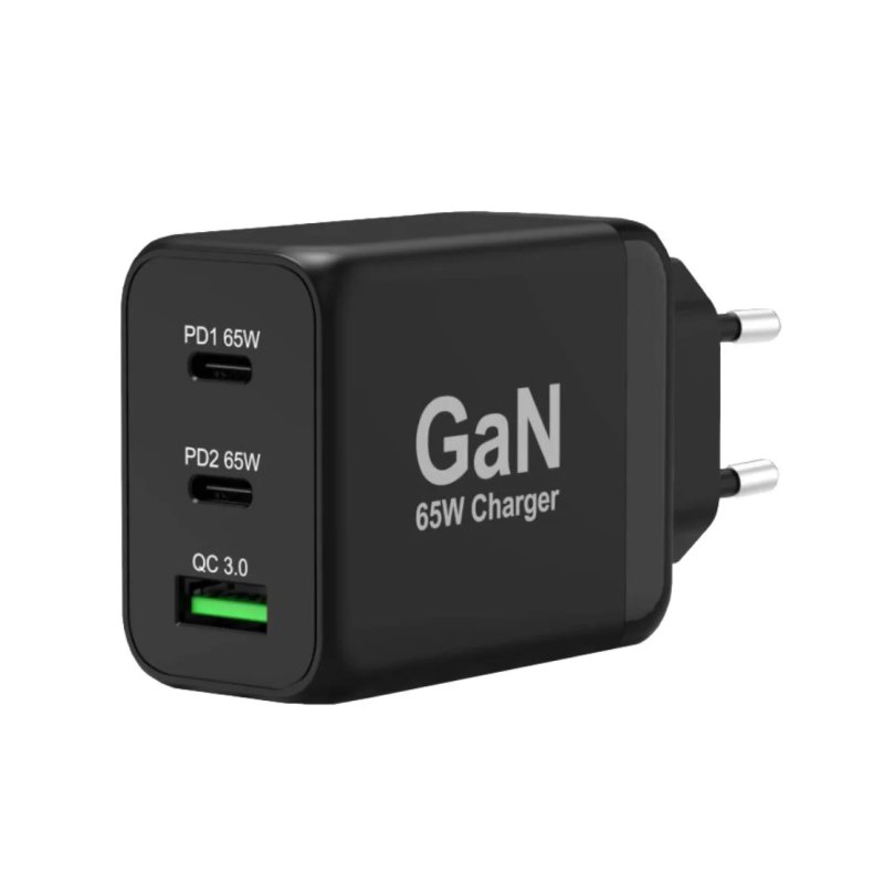 Port 65W Type-C & A GaN AC Adapter