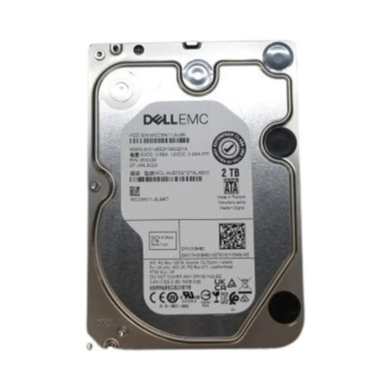 Dell 2TB 7.2K RPM 3.5" SATA 6Gbps HDD
