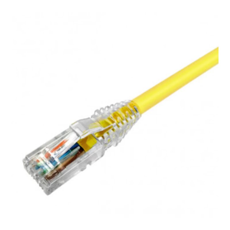 Datanet CAT6 BC Patch Lead 50U 3M Yellow Cable