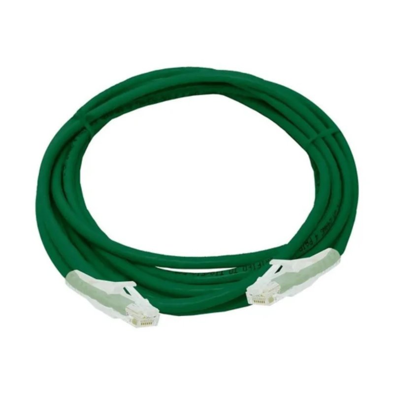 Datanet CAT6 BC Patch Lead 50U 3M Green Cable