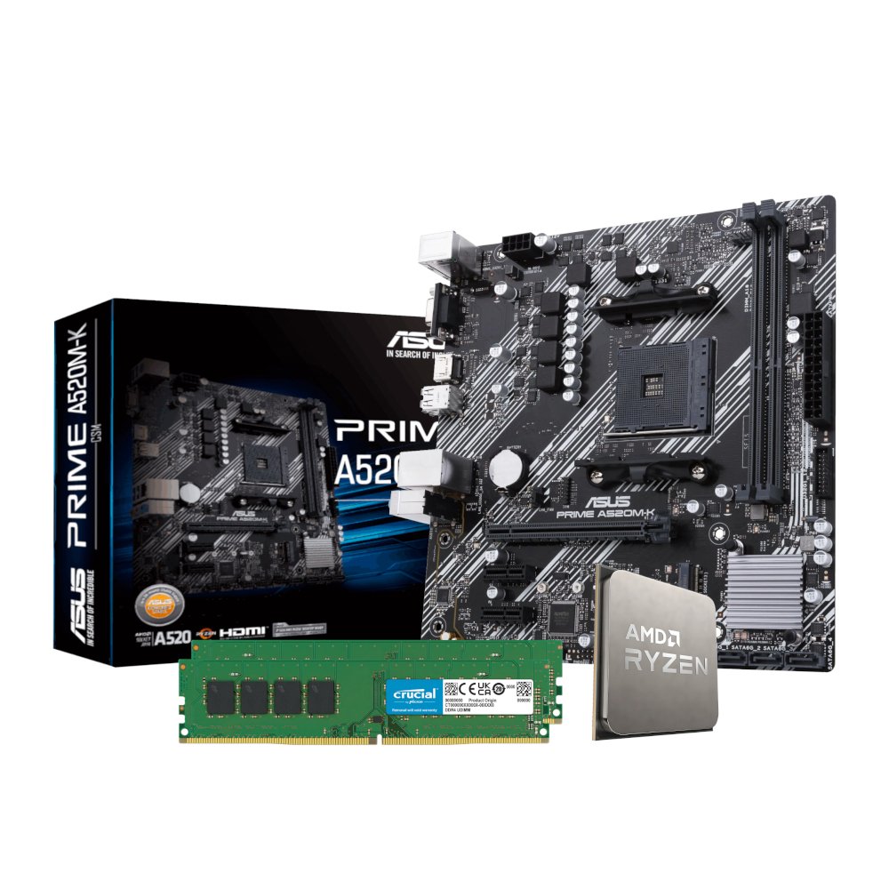 PCBuilder AMD Ryzen 5 5500 Level UP Core Upgrade Kit
