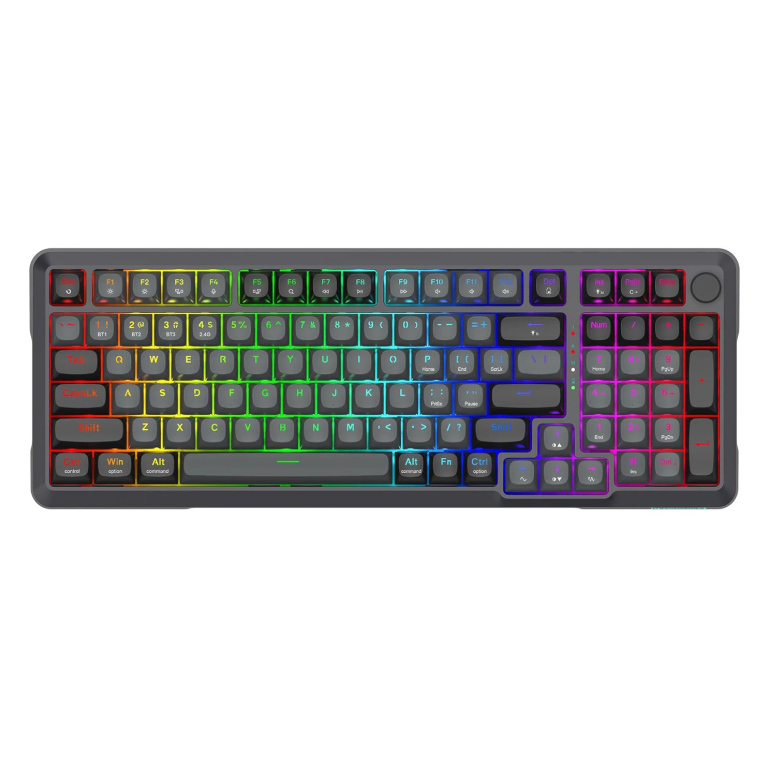 Redragon Bragi PRO K688 98+1 Gasket Wireless Mechanical (RD-K688GB-RGB-PRO)