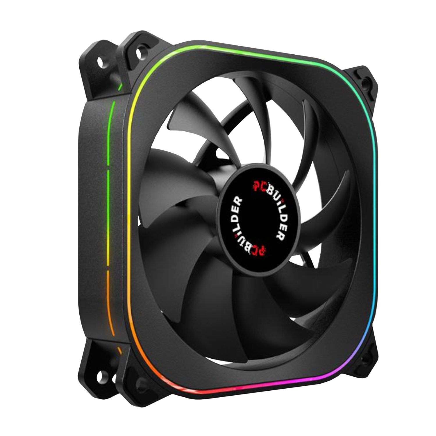 PCBuilder Tornado Chill 120mm ARGB Fan - Black