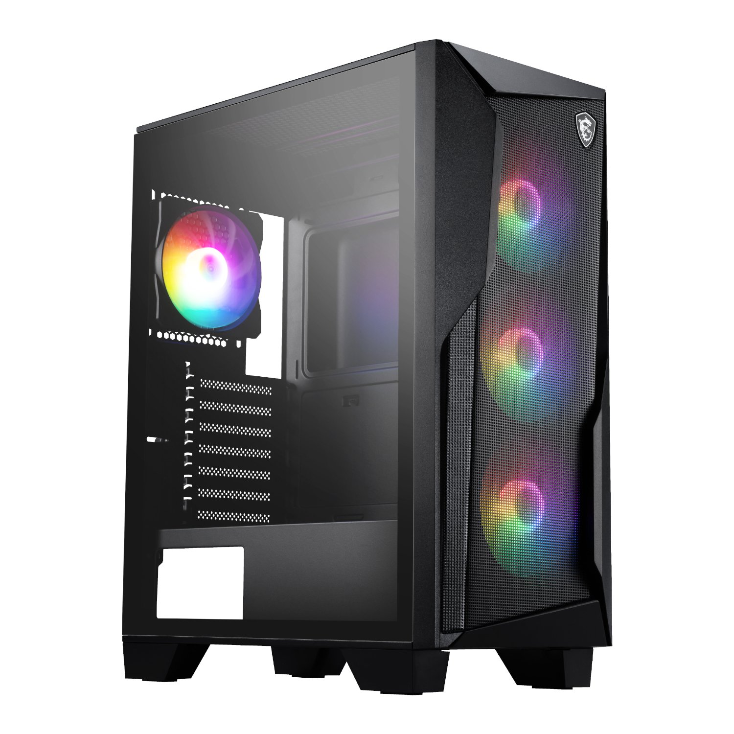MSI MAG Forge 130A Airflow ATX Gaming Chassis - Black