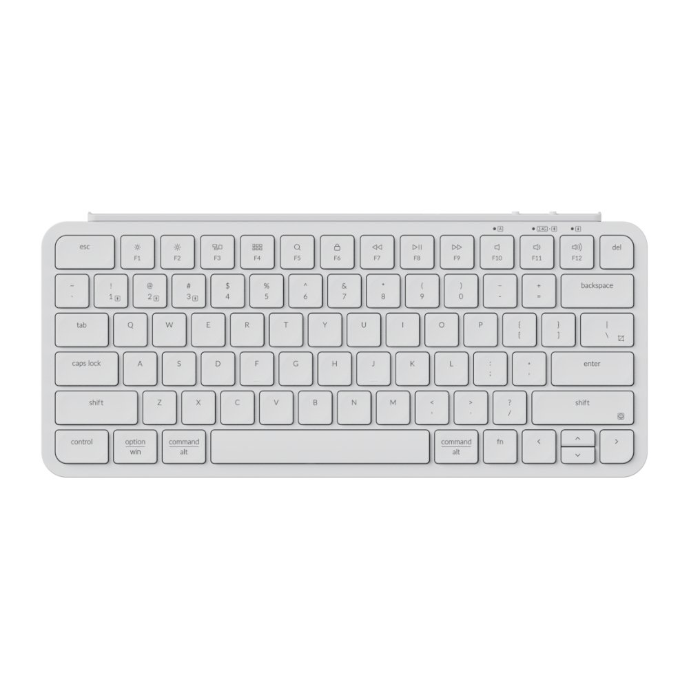 Keychron B1 Pro Ultra-Slim 75% Wireless Keyboard - Ivory White