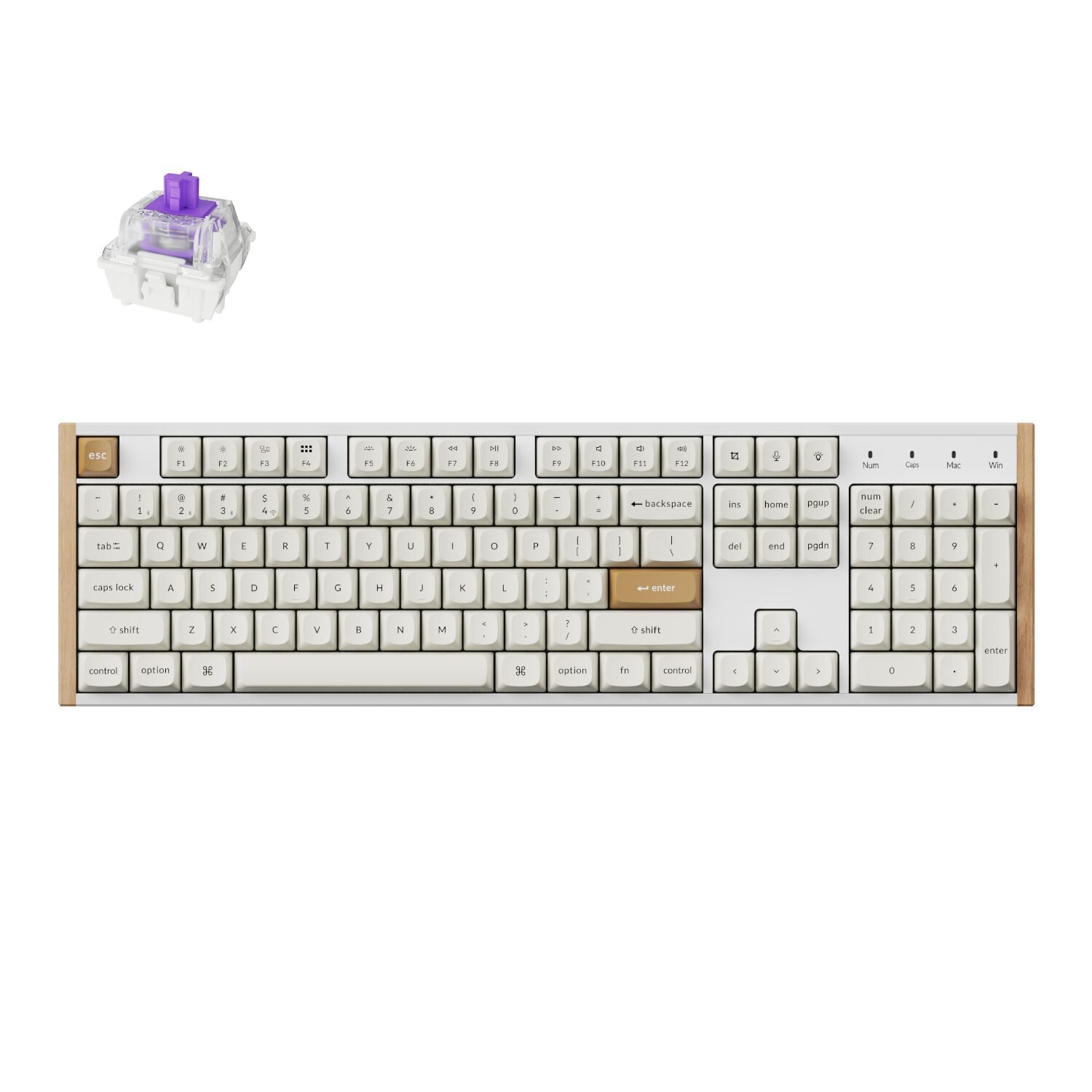 Keychron K10 HE Special Edition Full-size Hot-Swap Gateron Dbl-Rail (K10H-Q1)