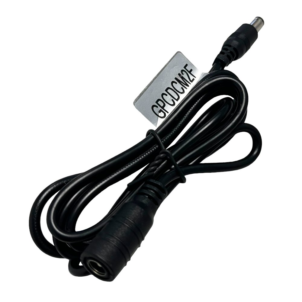 Gizzu Power Cable DC 12V Male to Female Extender 1.2M