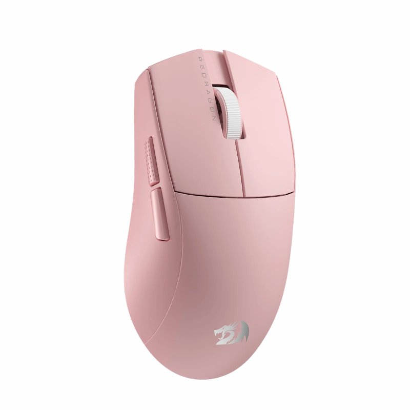 Redragon M916 PRO 1K 3-Mode Wireless Gaming Mouse - Pink