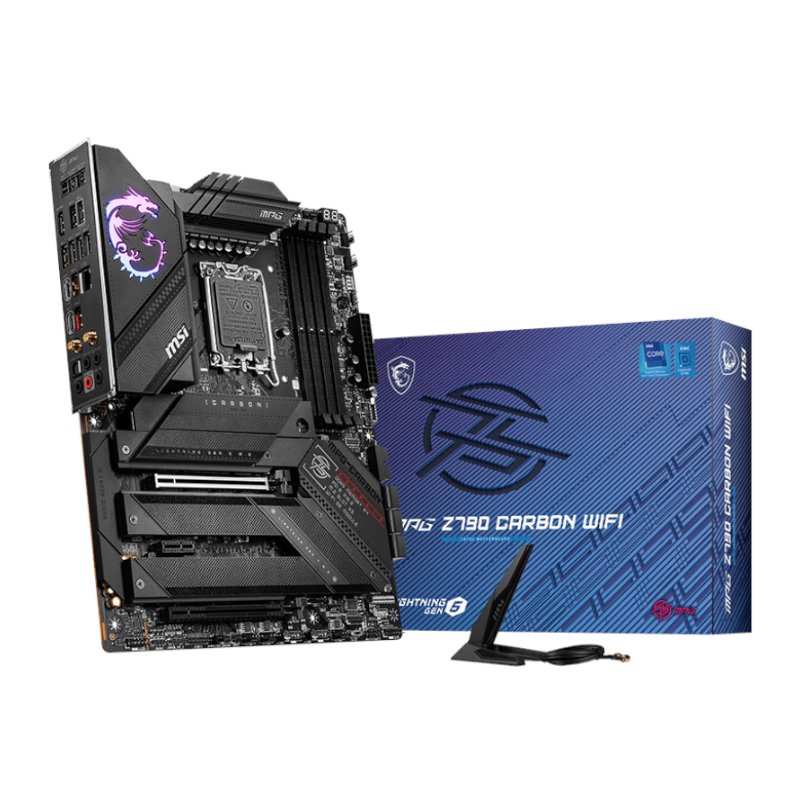 MSI MPG Z790 Carbon WIFI DDR5 LGA1700 ATX Gaming Motherboard