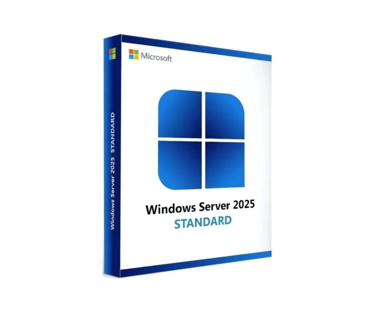 Windows Server 2025 Standard Edition, Add License, 2CORE, NO MEDIA/KEY, Cus Kit