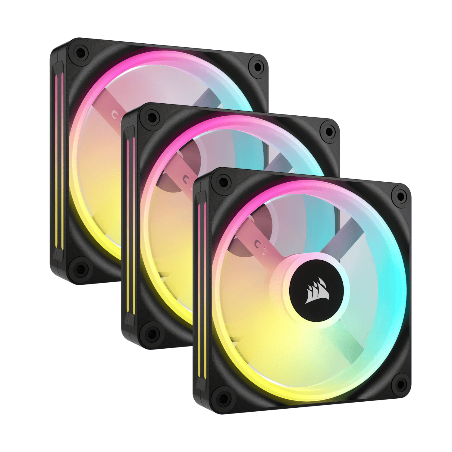 Corsair iCUE LINK QX120 RGB 120mm PWM PC Fans Starter Kit (CO-9051002-WW)