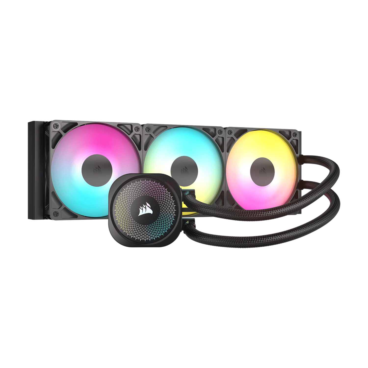 Corsair Nautilus 360 RS ARGB Liquid CPU Cooler - Black